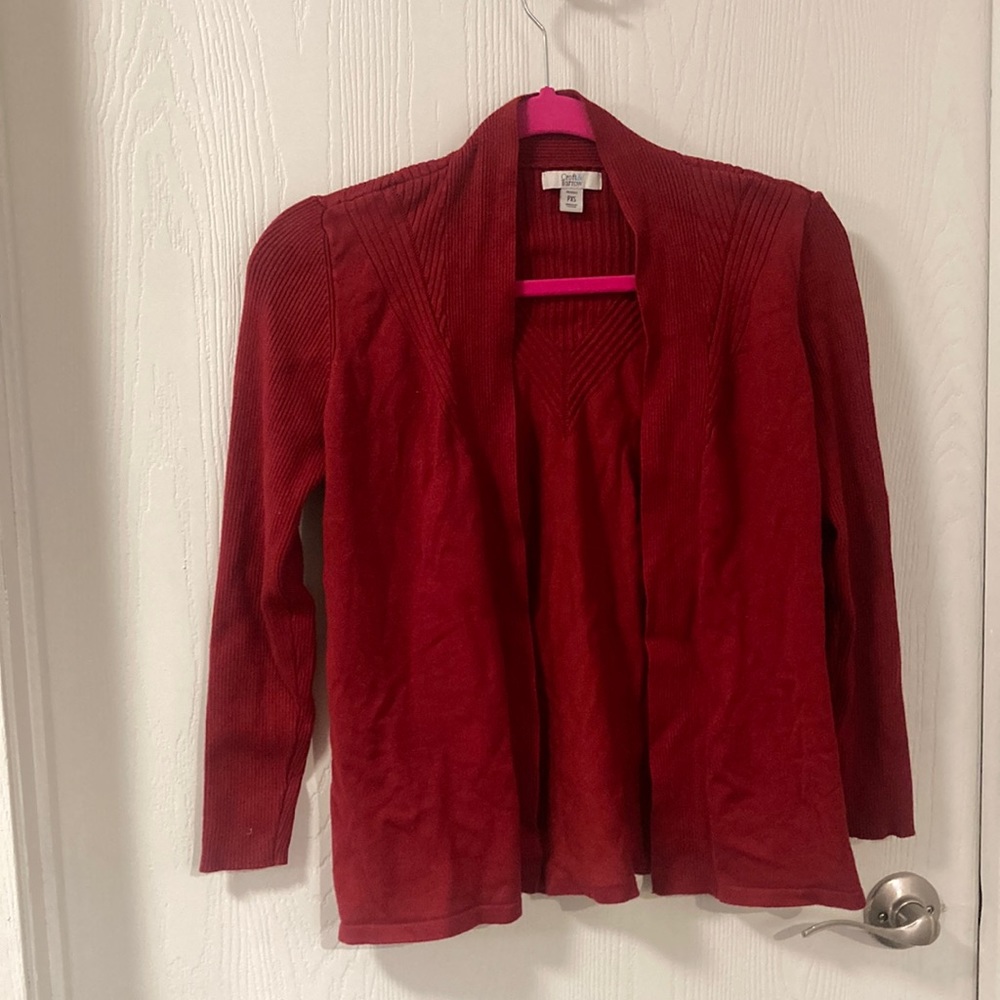 Red knot sweater